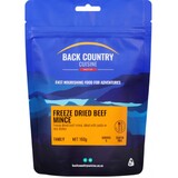 Back Country Cuisine Freeze Dried Beef Mince Family