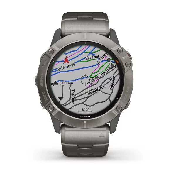 garmin fenix 6x pro solar gps watch