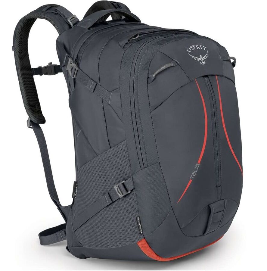 Osprey Airporter Pack Travel Cover Small Shadow Grey Wildfire Sports