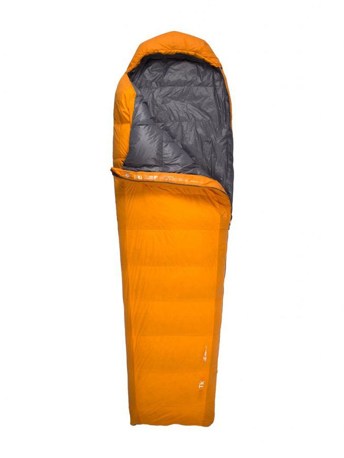 Sea To Summit Trek II Sleeping Bag Regular Left Zip Black/Orange