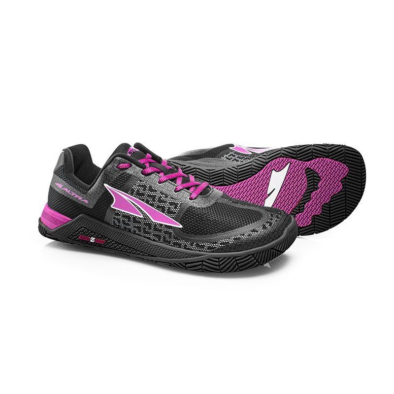 Altra HIIT XT Womens Shoes Black/Purple Wildfire Sports