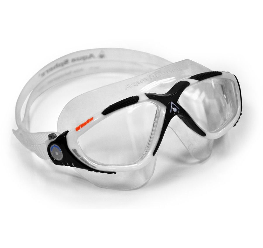 Aqua Sphere Vista Clear Lens Goggles Wildfire Sports & Trek