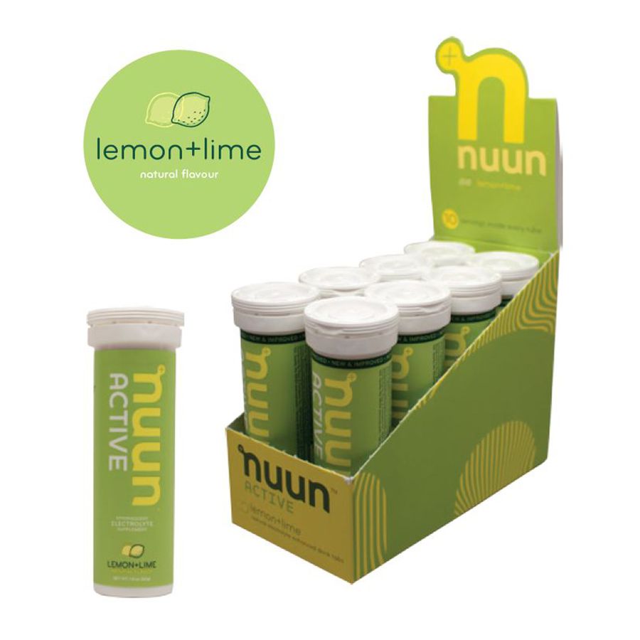 Nuun Active 10 Tablet Tube Pack of 8 Wildfire Sports & Trek