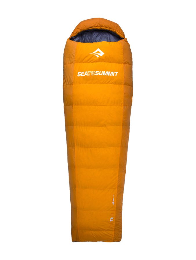Sea To Summit Trek III Sleeping Bag Regular Left Zip Black/Orange