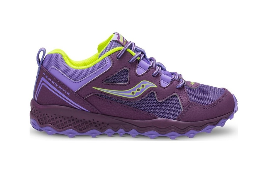 saucony peregrine purple