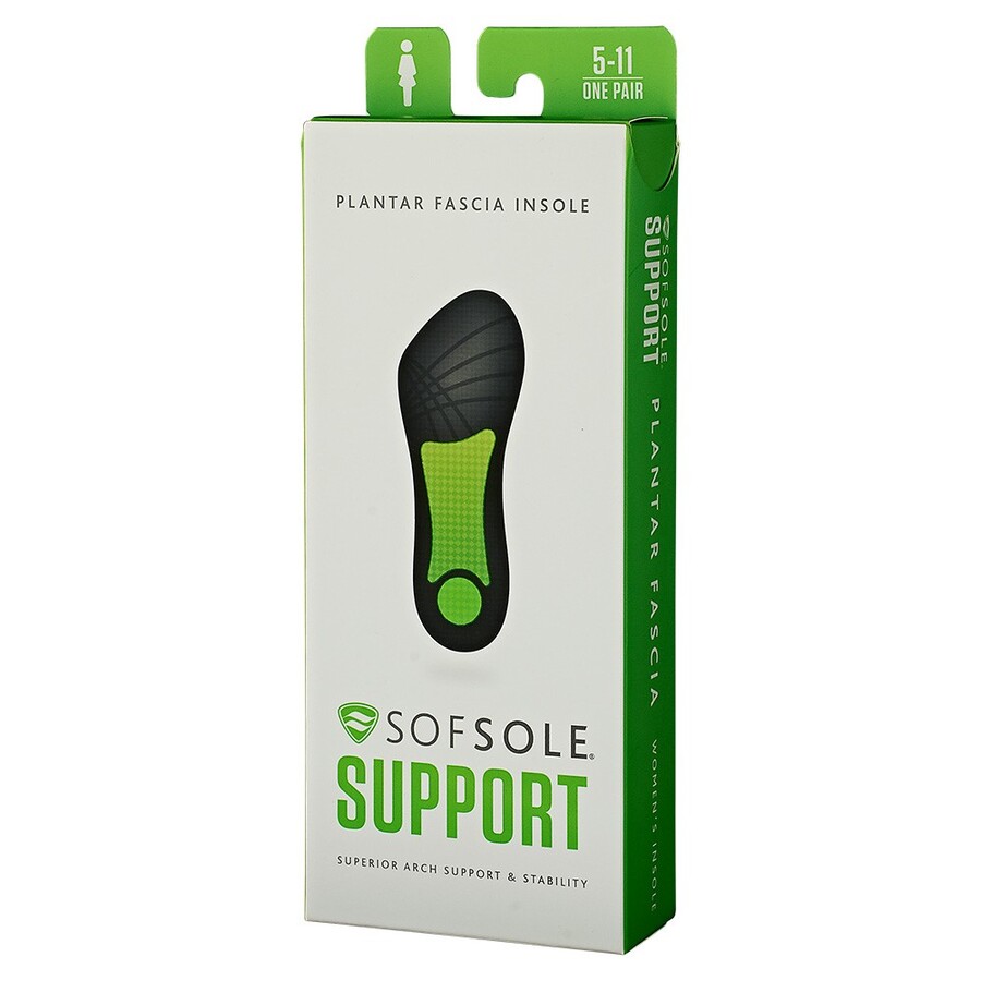 sof sole support plantar fascia insole