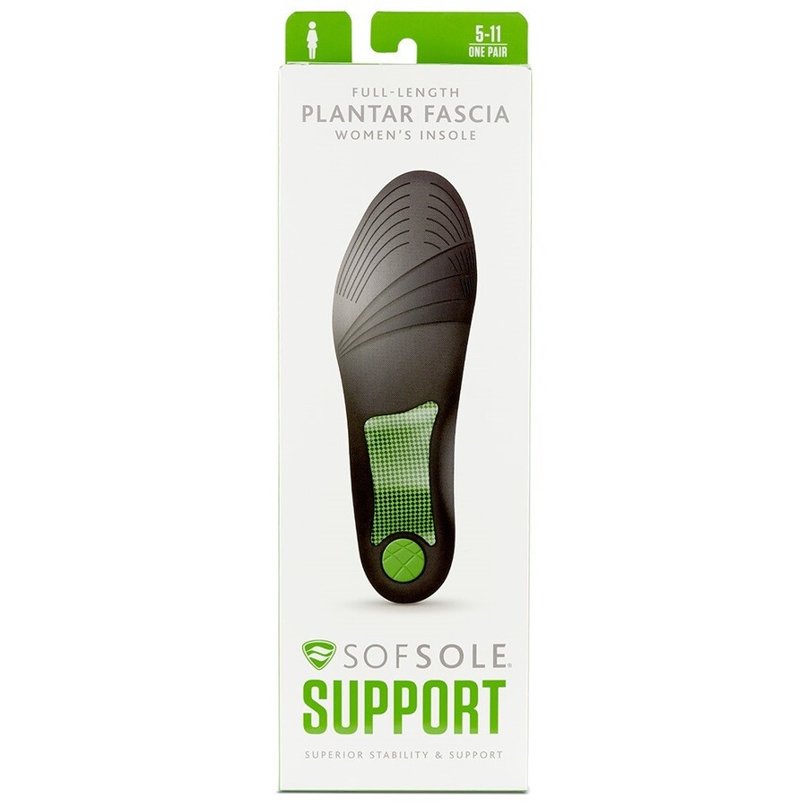 sof sole plantar fasciitis orthotic insoles