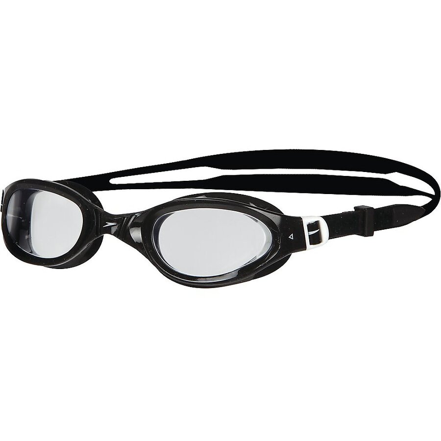 Speedo Futura Plus Biofuse Clear Lens Goggles Black Wildfire Sports