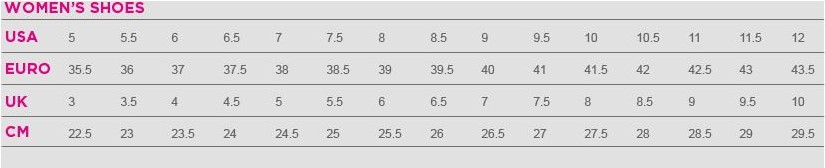 37 euro shoe size to us womens