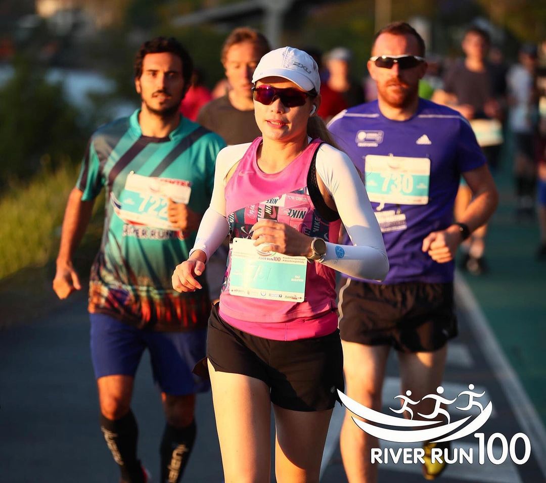 Participants in the River Run 100
