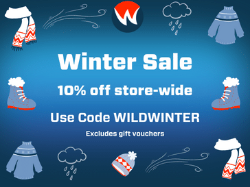 Winter Sale Now on, use code WILDWINTER