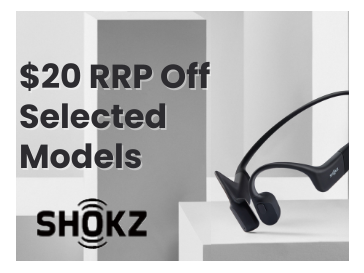 Shokz EOFY Sale $20 off selected models