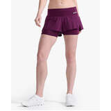 2XU Aero 2-in-1 4 Inch Womens Shorts