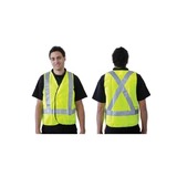 ABL Fluoro Reflective Safety Vests - Day/Night Use