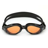 Aqua Sphere Kaiman Amber Lens Unisex Goggles Black/Black
