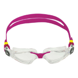 Aqua Sphere Kayenne Compact Clear Lens Goggles Clear/Raspberry