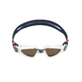 Aqua Sphere Kayenne Compact Polarised Brown Lens Goggles White/Grey