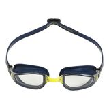 Aqua Sphere Fastlane Clear Lens Goggles Navy/Yellow