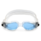 Aqua Sphere Kaiman Compact Blue Lens Goggles Clear