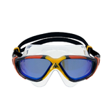 Aqua Sphere Vista Titanium Mirror Indigo Lens Goggles Dark Grey/Orange