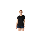 ASICS Silver Womens Short Sleeve Shirt