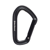 Black Diamond Hotforge Straight Gate Carabiner Black