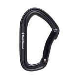 Black Diamond Hotforge Bent Gate Carabiner Black