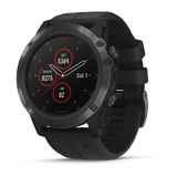 Garmin Fenix 5X Plus HR Sapphire GPS Multisport Watch Slate Black with Black Band