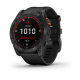Garmin Fenix 7X Solar GPS Multisport Watch Slate Grey with Black Band