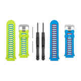 Garmin Forerunner 920XT Accessory Replacement Watch Bands 2 Pack Green/Blue