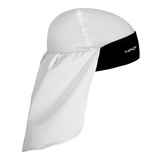 Halo Solar Skull Cap with Tail White