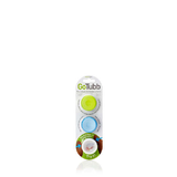 Humangear Gotubb Small Pack of 3 Clear/Green/Blue