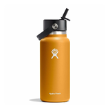 Hydro Flask Wide Mouth 946mL Water Bottle with Flex Straw Lid