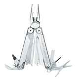 Leatherman Stainless Steel Wave Multitool Includes Premium Leather Sheath