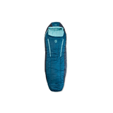 Nemo Forte Endless Promise 20 Womens Sleeping Bag Long Abyss/Hazy Aqua