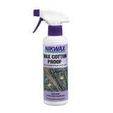 NikWax Spray-on Wax Cotton Proof 300mL Bottle