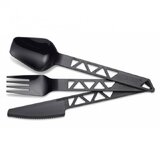 Primus Lightweight Trail Cutlery Set of 3 Black