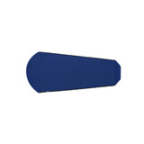 Sea To Summit Premium Silk Travel Sleeping Bag Liner Stretch Hooded Mummy Navy Blue