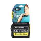 Sea To Summit Silk-Cotton Sleeping Bag Liner Traveller Navy Blue