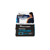 Sea To Summit Premium Cotton Travel Sleeping Bag Liner Standard Navy Blue
