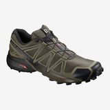 Salomon Speedcross 4 Wide Fit Mens Shoes Black/Black/Black Metallic