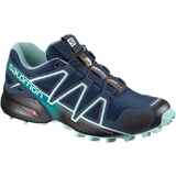 Salomon Speedcross 4 Wide Fit Womens Shoes Poseidon/Eggshell Blue/Black