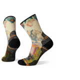 Smartwool Hike Light Cushion Mountain Print Mid Crew Womens Socks