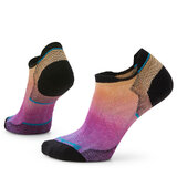 Smartwool Run Zero Cushion Ombre Print Low Ankle Womens Socks