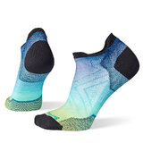 Smartwool Run Zero Cushion Ombre Print Low Ankle Womens Socks
