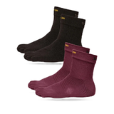 Vibram Mini Crew Unisex Toesocks Pack of 2