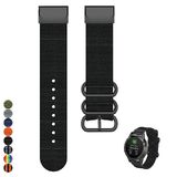 Wildfire Quick Release 26mm NATO Replacement Watch Band for Garmin Fenix 3/3HR/5X/6X