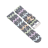 Wildfire Quick Release 22mm Patterned Replacement Watch Band for Garmin Fenix 5/6/7