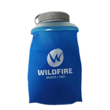 Wildfire Wide Mouth 800mL Soft Flask with Handle Loop Blue