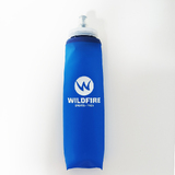 Wildfire Wide Mouth 500mL Soft Flask Blue